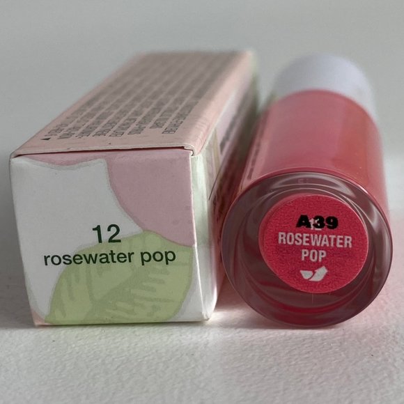 Clinique Pop Splash Lip Gloss + Hydration 12 Rosewater Pop - Picture 5 of 6
